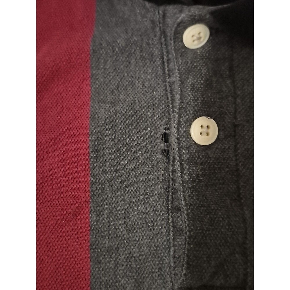 VTG Chaps Ralph Lauren Polo Mens XL Colorblock Retro 80s Preppy Colorful Flaw - Picture 6 of 8